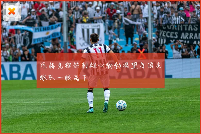 范赫克称热刺雄心勃勃渴望与顶尖球队一较高下